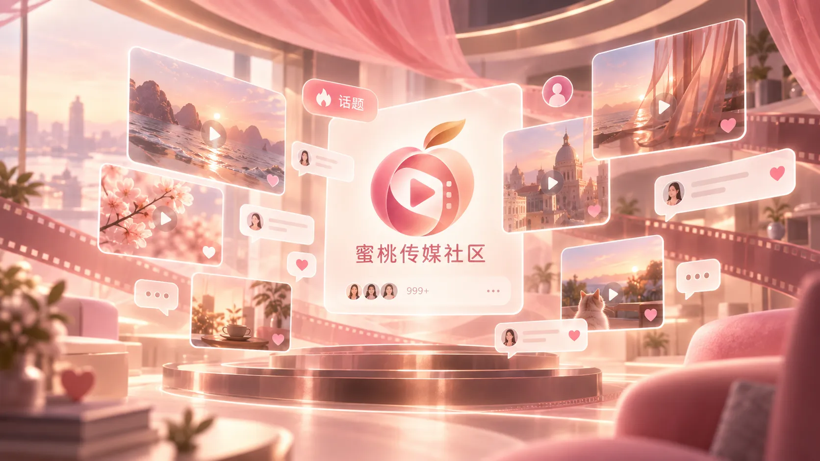 自然天气与季节变化主题画面
