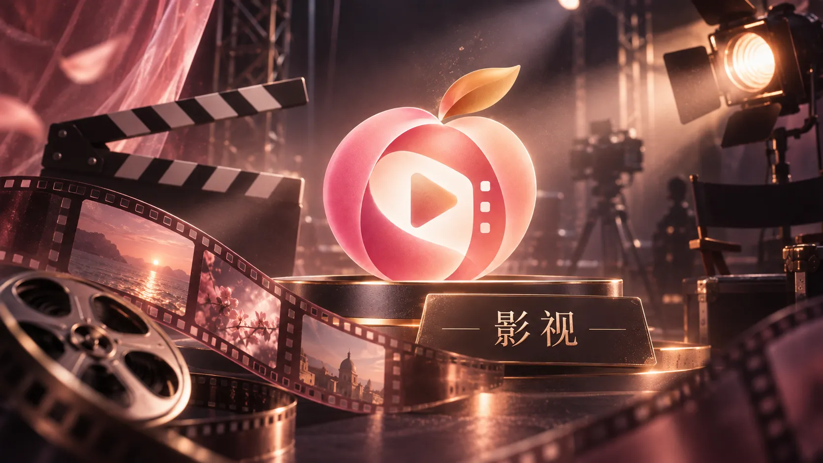 视频创作幕后与剪辑主题画面