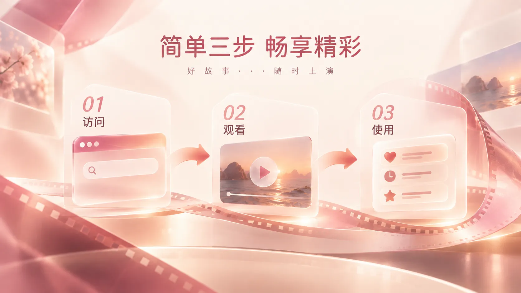 视频制作流程与镜头记录主题画面